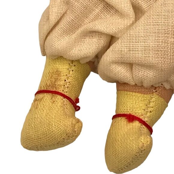 Vintage Cossack Traditional Folk Dancers Wedding Cloth Man Woman Attached Dolls - Picture 15 of 15